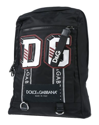 Dolce & Gabbana Backpacks In Black