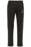 MARCELO BURLON COUNTY OF MILAN MARCELO BURLON COUNTY OF MILAN X KAPPA LOGO TRIM TRACK PANTS