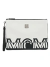 MCM MCM LOGO ZIPPED CLUTCH BAG