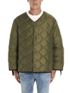 BUSCEMI BUSCEMI GRAPHIC PRINT QUILTED JACKET