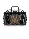 DOLCE & GABBANA DOLCE & GABBANA KENDRA EMBROIDERED TOTE BAG