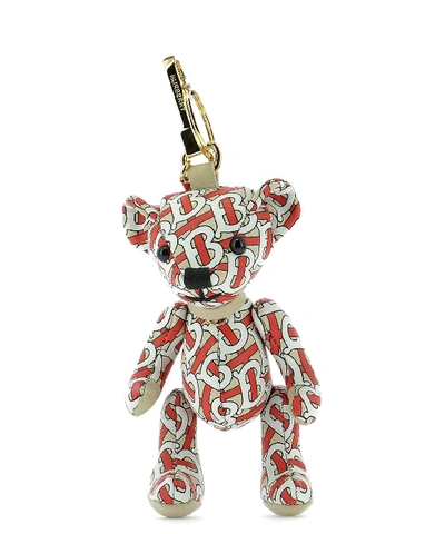 Burberry Thomas Bear Monogram Charm In Multi