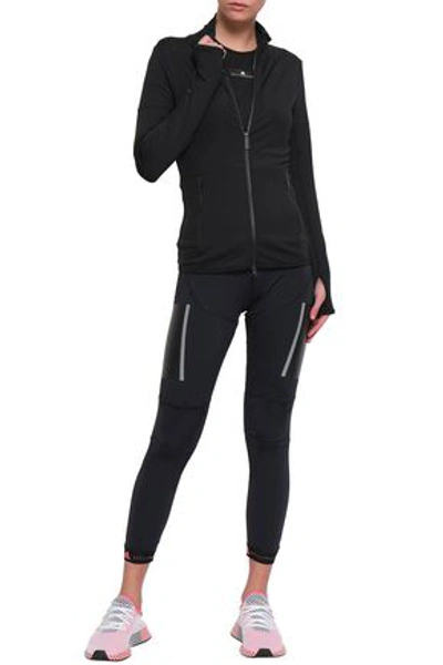 Adidas By Stella Mccartney Stretch Jacket In Black