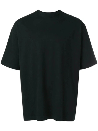Balenciaga Back Logo T-shirt In Black