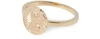 ANISSA KERMICHE LOUISE D'OR PINKIE RING,ANKNT4T5GOL