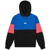 Ader Error Blue Silk Screen Hoodie