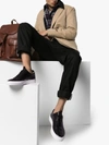 Grenson Sneaker 1 Leather Tennis Trainers In Black
