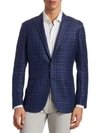 SAKS FIFTH AVENUE COLLECTION PLAID SPORTCOAT,0400011602156