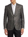 SAKS FIFTH AVENUE COLLECTION TEXTURED JACKET,0400011758202