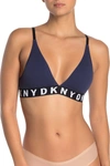 Dkny Litewear Seamless Bralette In E0y/navy I