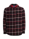 RALPH LAUREN Plaid Hooded Shirt