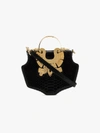 OKHTEIN OKHTEIN BLACK OKTEIN THE MINAT LEATHER CROSS BODY BAG,OK154GDPYGTHEMINATPYTHONGOLD13975568