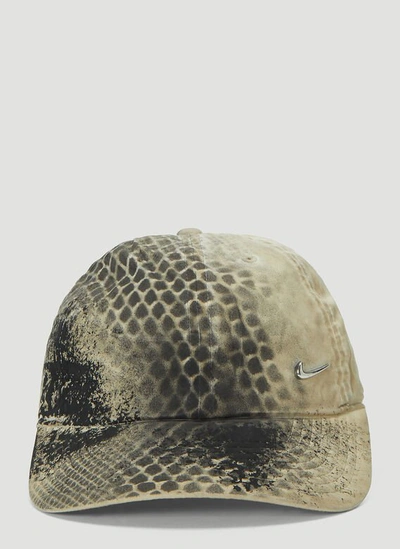 Alyx X Nike Cap In Brown In Beige