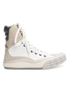 CHLOÉ Clint High-Top Sneakers