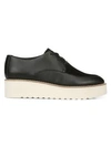 VINCE Zina Leather & Suede Platform Loafers