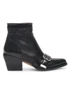 CHLOÉ Rylee Buckle Leather Ankle Boots