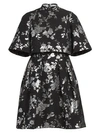 ERDEM Favilla Lurex Rose Jacquard Dress