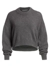ALEXANDER WANG Zipper-Trimmed Sweater