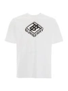 Burberry Men's Diamond Logo Graphic T-shirt In White
