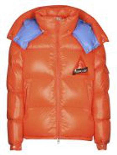 Moncler Wilson Padded Jacket In Orange