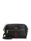 GUCCI OPHIDIA LEATHER CROSSBODY BAG,11110626
