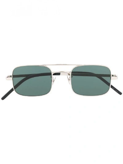 Saint Laurent Sunglasses In Silver