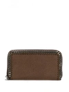 Stella Mccartney Continental Wallet In Grey