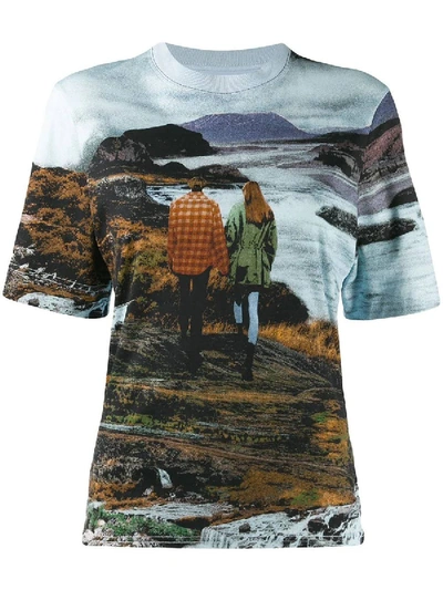 Chloé Scenery T-shirt In Multicolor