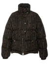 FERRAGAMO CHAIN LINK PRINT PUFFER JACKET,13F567