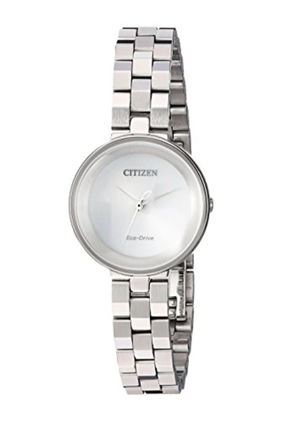 Citizen Women's Eco-drive Quartz Stainless Steel Casual Watch, 25mm