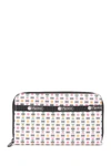 Lesportsac Taylor Zip Around Wallet In Fast Fwd