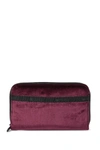 Lesportsac Taylor Zip Around Wallet In Crimson