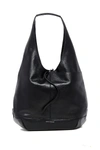 Lucky Brand Mia Leather Hobo In Black 03