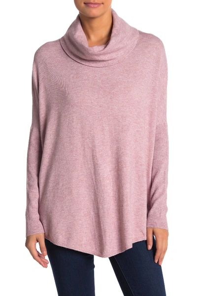Cyrus Cowl Neck Sweater In Orchid Haz