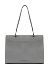 Etienne Aigner Colette Leather Tote Bag In Slate-leslt