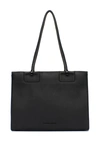 Etienne Aigner Colette Leather Tote Bag In Black-leblk