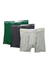 Calvin Klein Cotton Boxer Briefs - Pack Of 3 In Nlk 1edn/ 1dk C