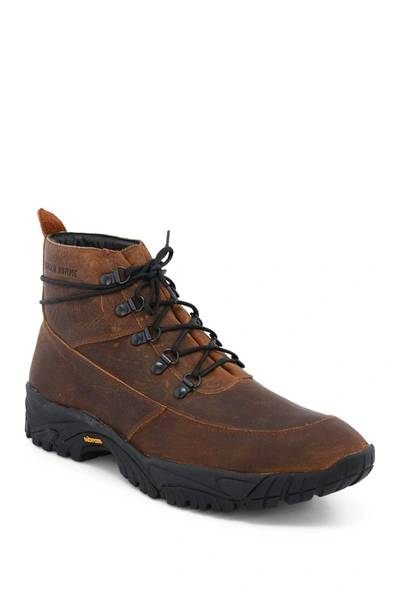 Broken Homme Ponderosa Leather Boot In Brown Trail