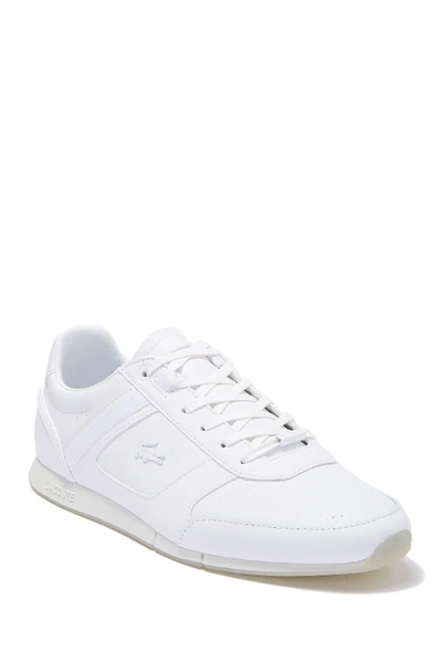Lacoste Menerva Lace-up Sneaker In White/white
