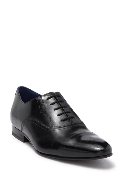 Ted Baker Murain Cap Toe Oxford In Black