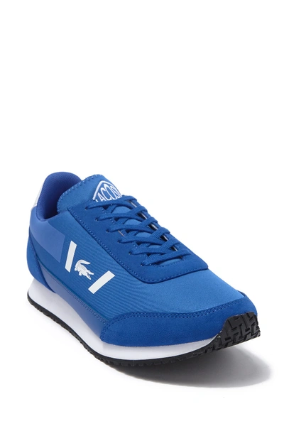 Lacoste Partner 319 Sneaker In Blue/white