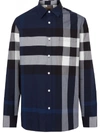 BURBERRY Checked Cotton T-shirt