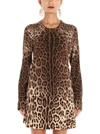 DOLCE & GABBANA DOLCE & GABBANA ANIMALIER PRINTED SWEATER