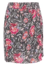 ISABEL MARANT ÉTOILE ISABEL MARANT ÉTOILE GATHERED FLORAL MINI SKIRT