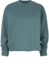 ALEXANDER WANG T long-sleeve fitted sweatshirt