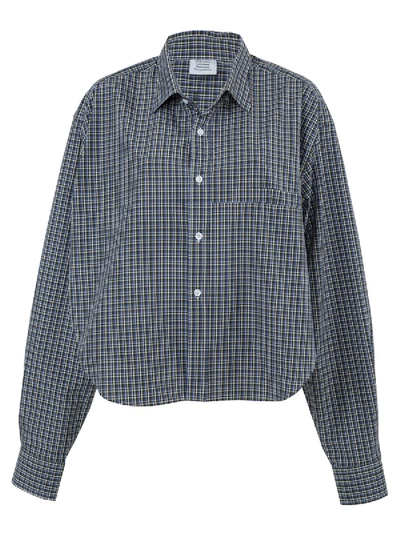 Vetements Cut Up Checked Shirt