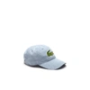 LACOSTE MEN'S BIG CROC GABARDINE CAP