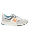 NEW BALANCE LOGO LOW-TOP SNEAKERS,0400011654865