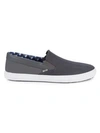 BEN SHERMAN PERCY TEXTURED SLIP-ON trainers,0400011473932