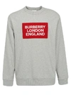 BURBERRY Burberry Logo Patch Crewneck Jumper